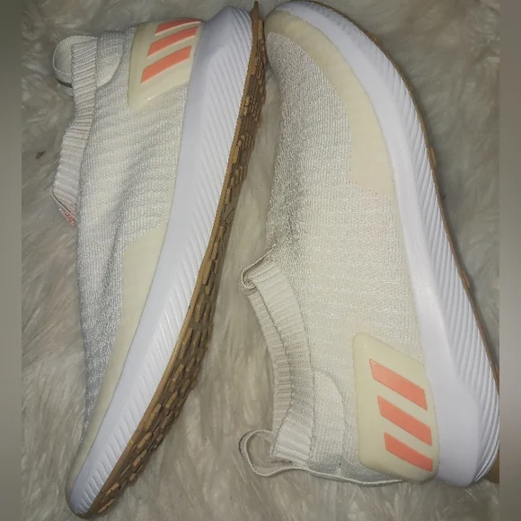 Adidas Girl white breathable sneakers - Picture 8 of 12